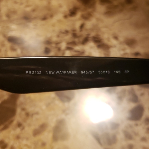 Ray Bans Polarized New Wayfarer Glasses - Picture 5 of 10